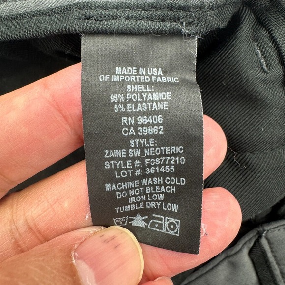 Theory Chino Pants Mens 30 Gray Slash Pockets Flex Waist slim Zaine Neoteric - Picture 5 of 8